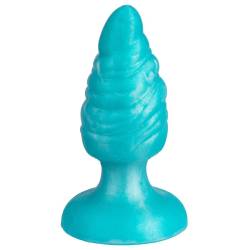 Silexd - melty plug anal fantasy silicona liquida termoreactivo azul celeste 9.2 cm - 3