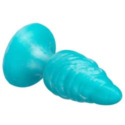 Silexd - melty plug anal fantasy silicona liquida termoreactivo azul celeste 9.2 cm - 4