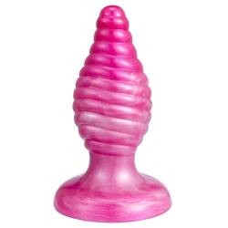 Silexd - cherry plug anal fantasy silicona liquida termoreactivo rosa 9.2 cm - 3