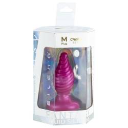 Silexd - cherry plug anal fantasy silicona liquida termoreactivo rosa 9.2 cm - 6