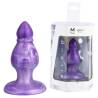 Silexd - queen plug anal fantasy silicona liquida termoreactivo lila 9.2 cm - 2