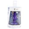 Silexd - queen plug anal fantasy silicona liquida termoreactivo lila 9.2 cm - 6