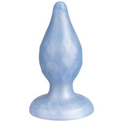 Silexd - diamond plug anal fantasy silicona liquida termoreactivo azul perla 9.2 cm - 3