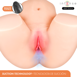 Intense deep touch - julia masturbador ano y vagina con efecto succión, calor, vibración y voz con control remoto 9 kg - 2