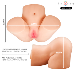Intense deep touch - julia masturbador ano y vagina con efecto succión, calor, vibración y voz con control remoto 9 kg - 6