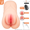 Intense deep touch - krista masturbador ano y vagina con efecto succion, vibracion y voz con control remoto 1.2kg - 1
