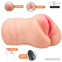Intense deep touch - krista masturbador ano y vagina con efecto succion, vibracion y voz con control remoto 1.2kg - 5