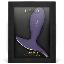 Lelo - surfer 2 plug anal vibrador unisex morado - 3