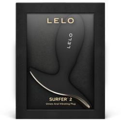Lelo - surfer 2 plug anal vibrador unisex negro - 3