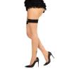 Leg avenue - 1963 medias de spandex con costura trasera negro - talla única - 3