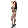 Leg avenue - 89375 bodystocking de red sin entrepierna negro - talla única - 3