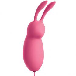Omg cute rabbit vibrador potente rosa usb