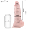 Mr Intense Big Spencer dildo con medidas, junto a una lata