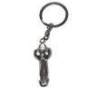 Diablo picante - llavero metal pene plata - 1