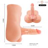 Intense Deep Touch Damien torso con empuje 3,5 kg - 6