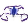 Wireless Venus Butterfly morado con arnés de tiras