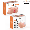 Intense deep touch - ginger masturbador vagina con efecto succión, calor, vibración y voz con control remoto 5.3 kg - 3