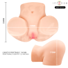 Intense deep touch - ginger masturbador vagina con efecto succión, calor, vibración y voz con control remoto 5.3 kg - 5