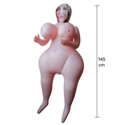 Hidden desire - heavy heather muñeca inflable 145 cm - 2