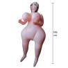 Muñeca hinchable Heavy Heather inflada, de 145 cm de alto