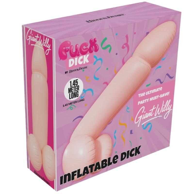 Hidden desire - giant willy pene inflable gigante 145 cm - 1