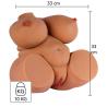Hidden desire - big fat banging babe torso masturbador femenino 10 kg - 6