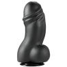Dildo negro Hidden Desire Inferno Fat Boys de 22 cm