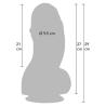 Medidas del Fat Boys: 21, 27 y 29 cm, Ø 9,5 cm