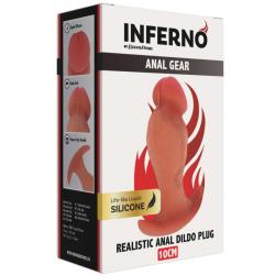 Hidden desire - inferno plug anal realístico 10 cm - 6