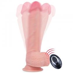 Rockarmy liquid silicone vibrador control remoto premium apache 20.5 cm