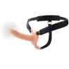 Hidden desire - inferno strap-on funda para pene con vibración 16 cm - 1