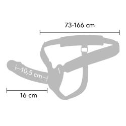 Hidden desire - inferno strap-on funda para pene con vibración 16 cm - 2 Hidden desire - inferno strap-on funda para pene con vibración 16 cm - 2