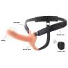 Hidden desire - inferno strap-on funda para pene con vibración 16 cm - 3