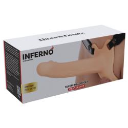 Hidden desire - inferno strap-on funda para pene 20 cm - 6 Hidden desire - inferno strap-on funda para pene 20 cm - 6