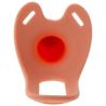 Base del strap-on vibrador Inferno de 20 cm con la abertura para los testículos