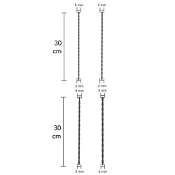 Hidden desire - extreme starter set de dilatadores de uretra 4 uds - 2