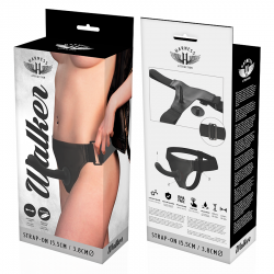 Harness attraction árnes silicona walker g-spot 15.5 x 3.8cm