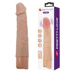 Pretty love - leander vibrador realístico flexible - 1
