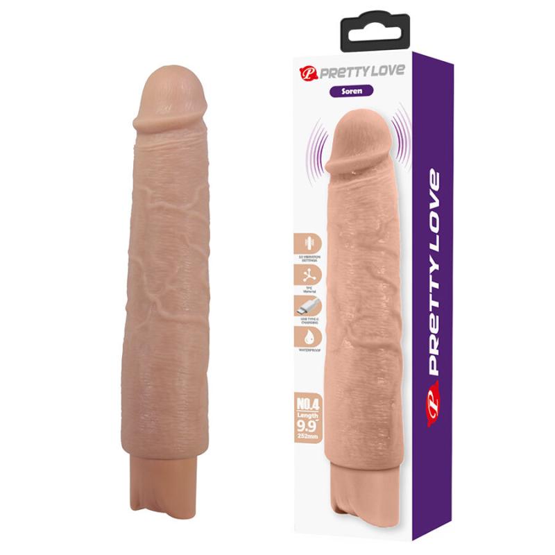 Pretty love - soren vibrador realístico flexible - 1