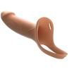 Pretty love - landon strap-on con vibración claro - 3