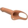 Pretty love - landon strap-on con vibración claro - 5