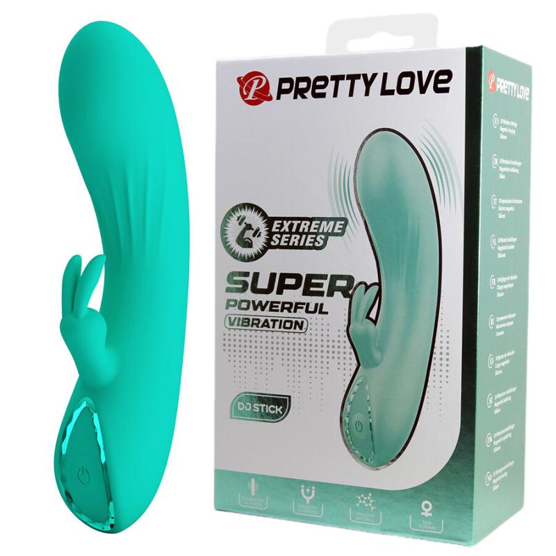 Pretty love- dj stick vibrador punto g turquesa - 1