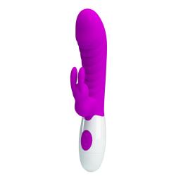 Pretty love - naughty bunny vibrador morado - 3