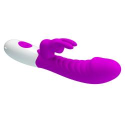 Pretty love - naughty bunny vibrador morado - 4