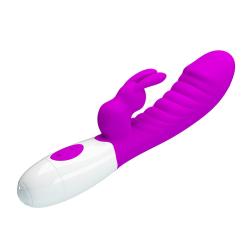 Pretty love - naughty bunny vibrador morado - 5