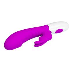 Pretty love - naughty bunny vibrador morado - 6