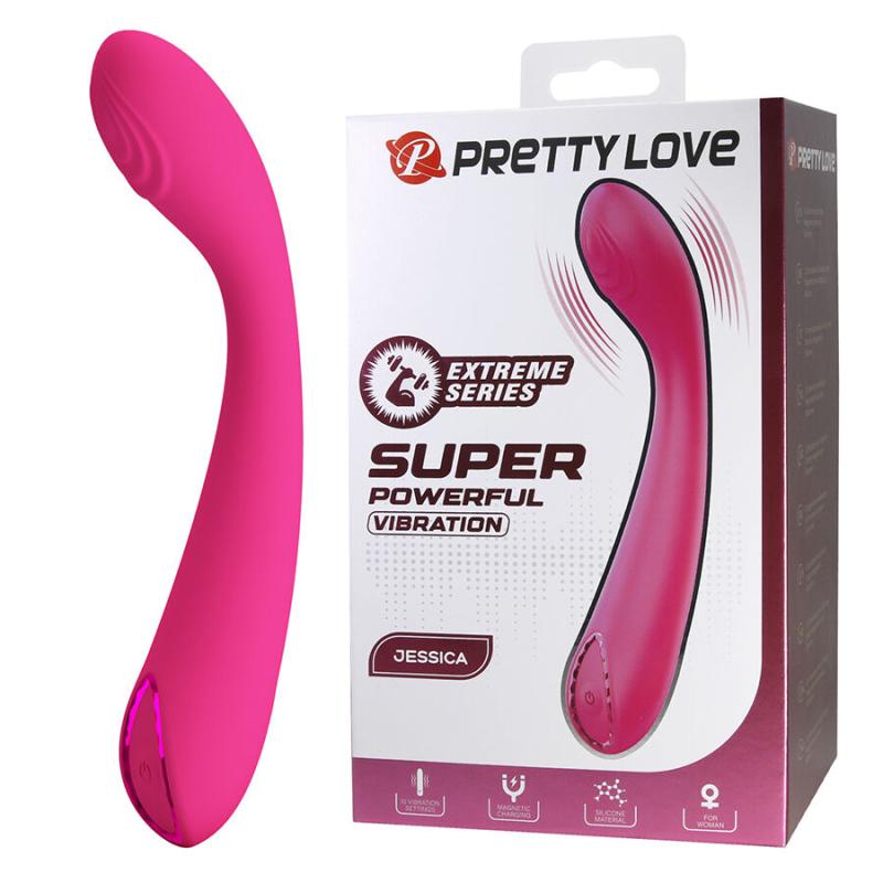 Pretty love - jessica vibrador de alta potencia rosa - 1
