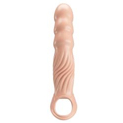 Pretty love - funda para pene texturizada con extensores - 3