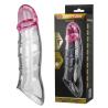 Funda Pretty Love Darnell Transparente de 19,8 cm, junto a su caja