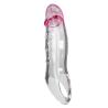 Funda Pretty Love Darnell Transparente, vista lateral con la anilla